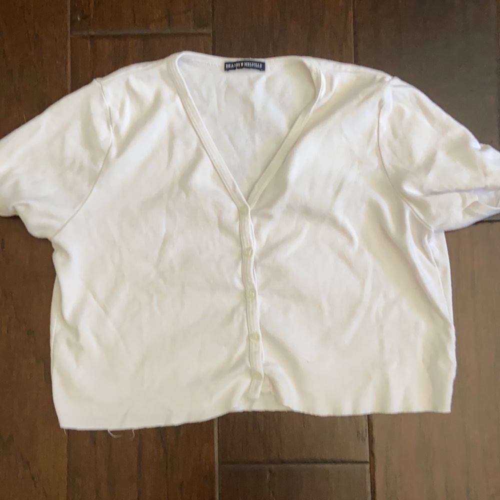 WHITE BRANDY MELVILLE TOP